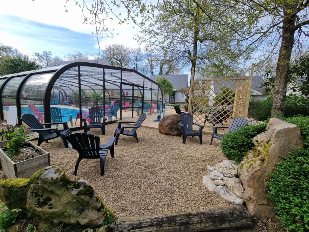 Les Chalets De Saumur, Piscine & Parc Boise, 100M Du Cadrenoir 외부 사진