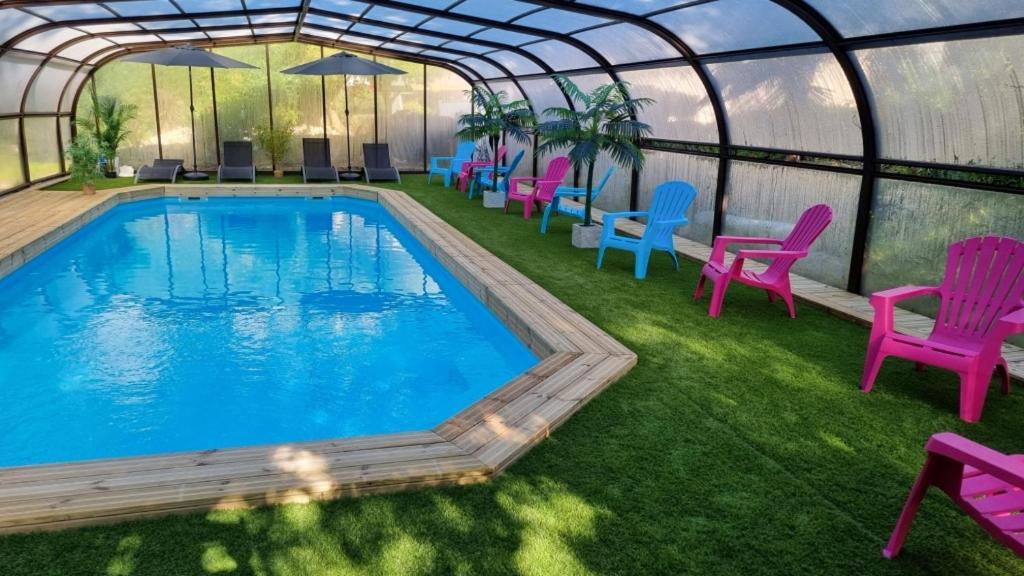 Les Chalets De Saumur, Piscine & Parc Boise, 100M Du Cadrenoir 외부 사진