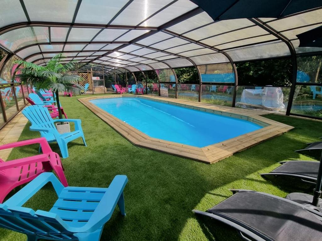 Les Chalets De Saumur, Piscine & Parc Boise, 100M Du Cadrenoir 외부 사진